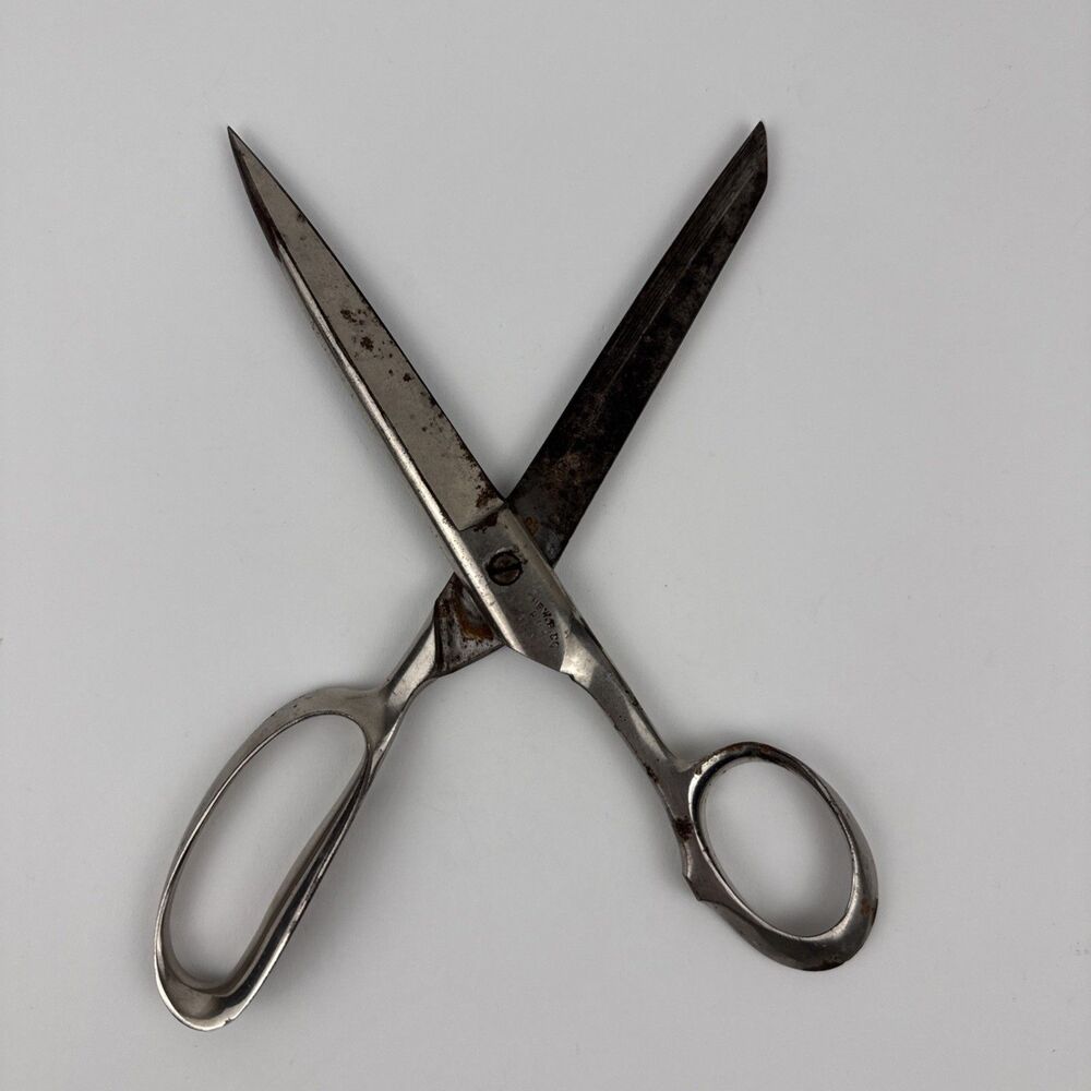 Vintage Antique Dressmaker Scissors THE W.B CO B.B.B. WARRANTED